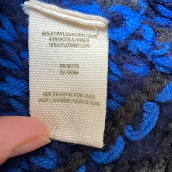 Free People Napoli Cardigan Sweater Wool Button Front Short Sleeve chunky knit S - Picture 11 of 11